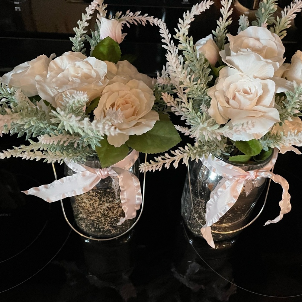 Bundle of two spring floral/wedding arrangements